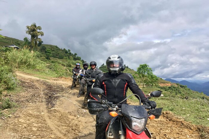 From Hanoi to Mai Chau by motorbike